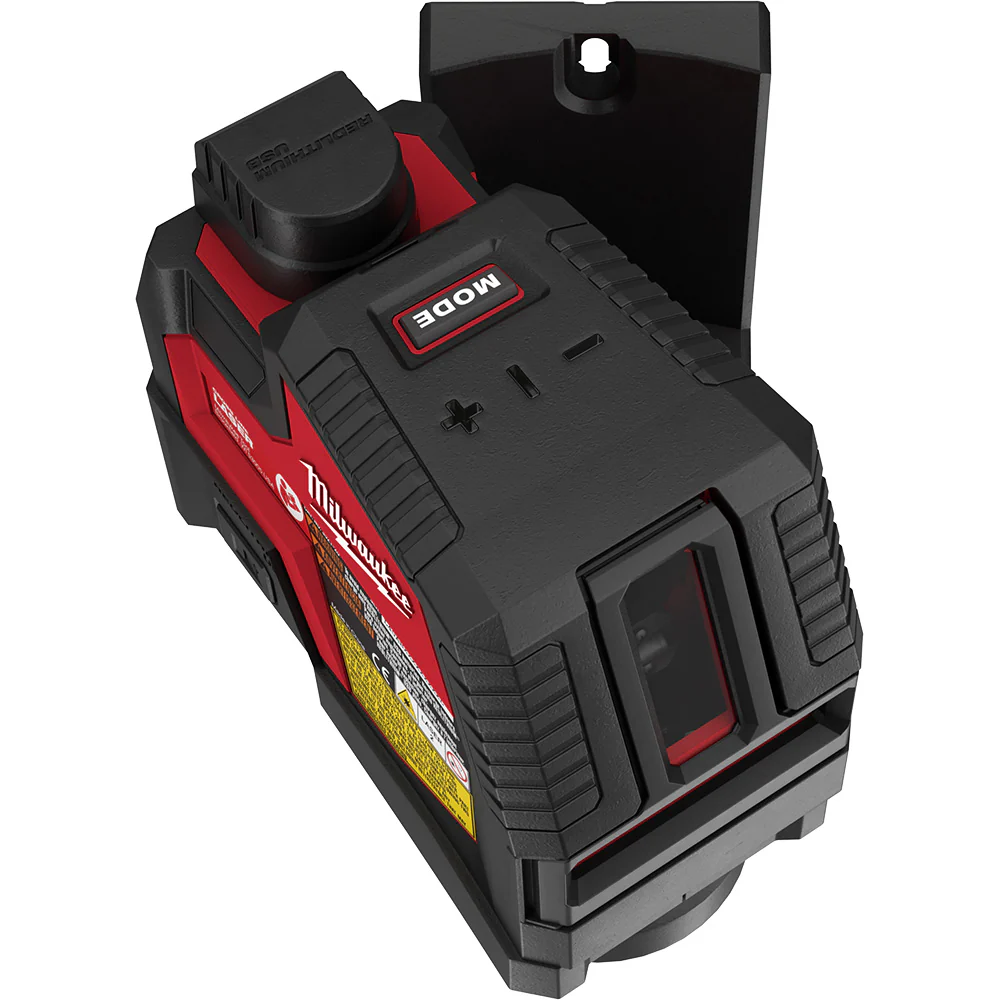 Milwaukee USB Rechargeable Green Cross Line Laser - Image 5