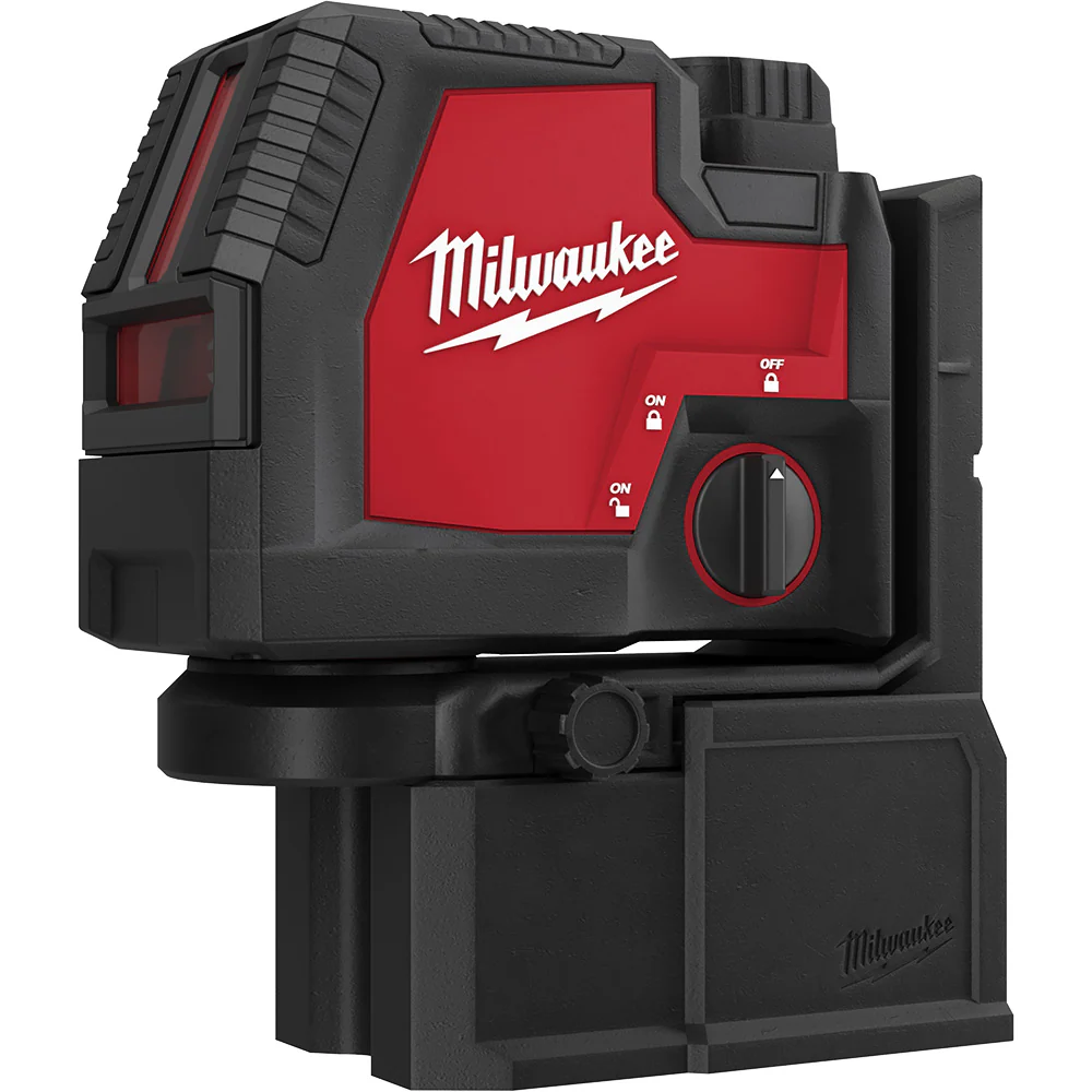 Milwaukee USB Rechargeable Green Cross Line & Plumb Points Laser - Image 6