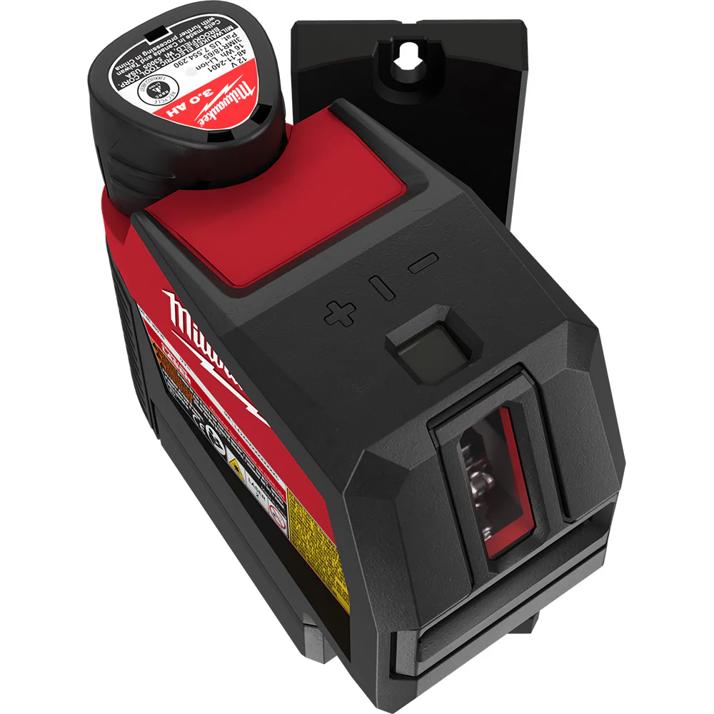 Milwaukee M12â„¢ Green Cross Line & Plumb Points Laser Kit - Image 7