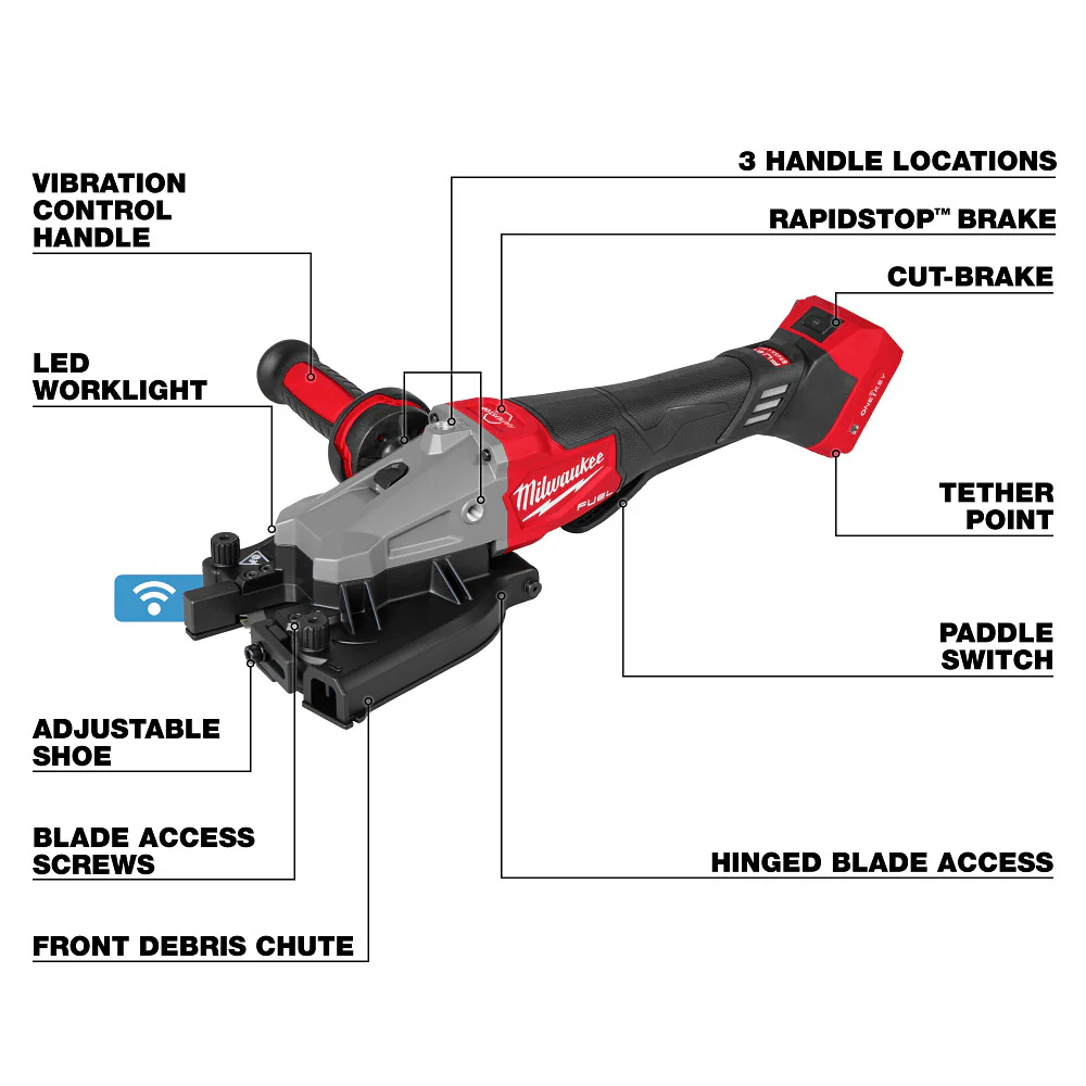 Milwaukee M18 FUEL #10 (1-1/4") Rebar Cutter - Tool Only - Image 4