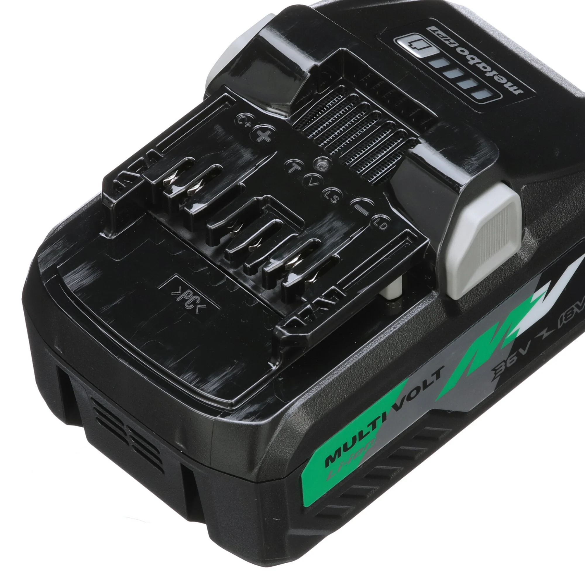 Metabo HPT 36V/18V MultiVolt Lithium-Ion Slide Battery - 4.0/8.0Ah - Image 4
