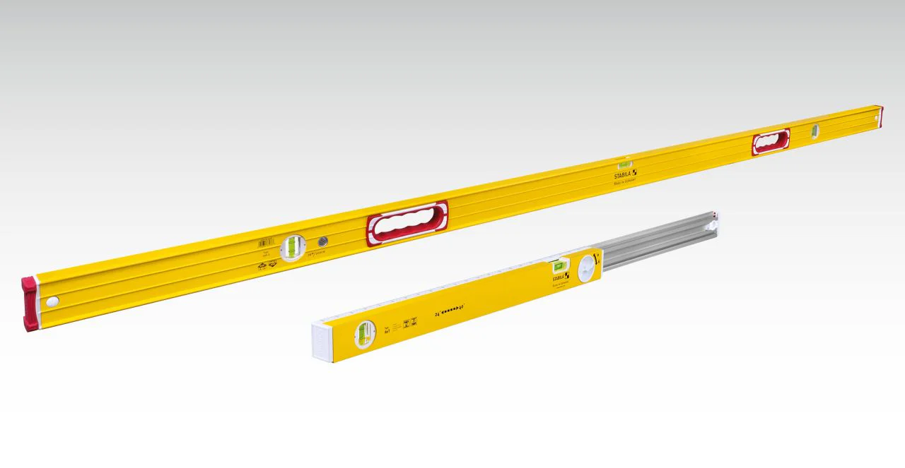 Stabila 78" & 32" Type 196 Jamber Spirit Level Set