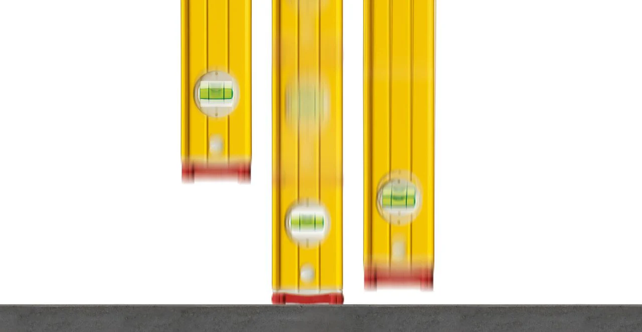 Stabila 78" & 32" Type 196 Jamber Spirit Level Set - Image 3