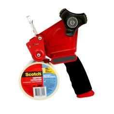 Scotch® Heavy Duty Shipping Packaging Tape w/ Grip Dispenser