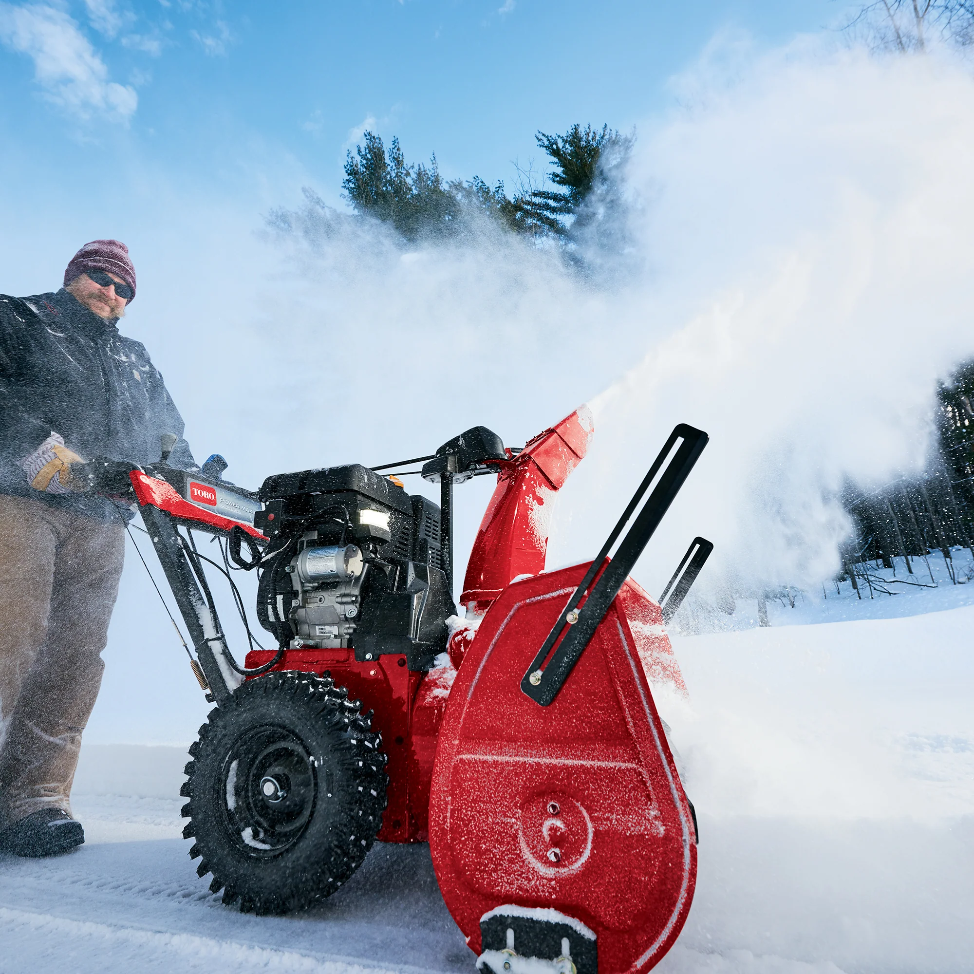 Toro 28" Power Max® HD 1428 OHXE Commercial Two Stage Gas Snow Blower - Image 10