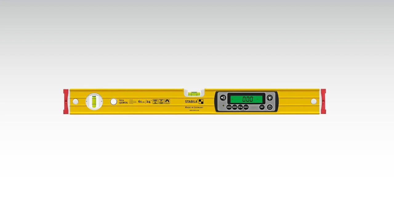 Stabila TECH 196MDL IP67 Digital Magnetic Spirit Level w/ Case - 48" - Image 2