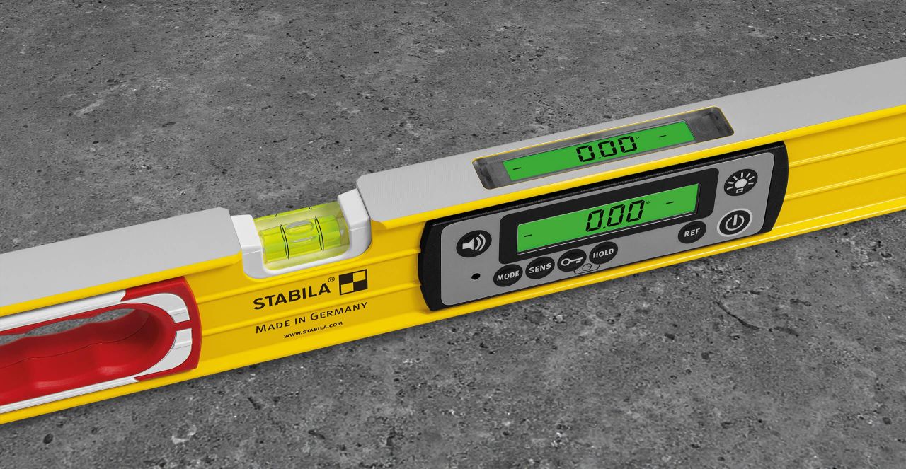 Stabila TECH 196MDL IP67 Digital Magnetic Spirit Level w/ Case - 48" - Image 3