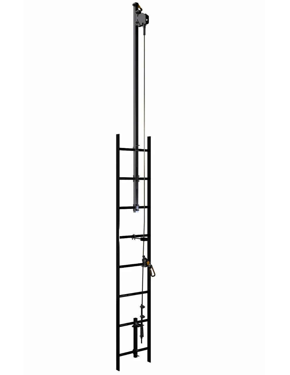 3M DBI-SALA Lad-Saf Cable 2 User Vertical Safety System Bracketry Climb Extension
