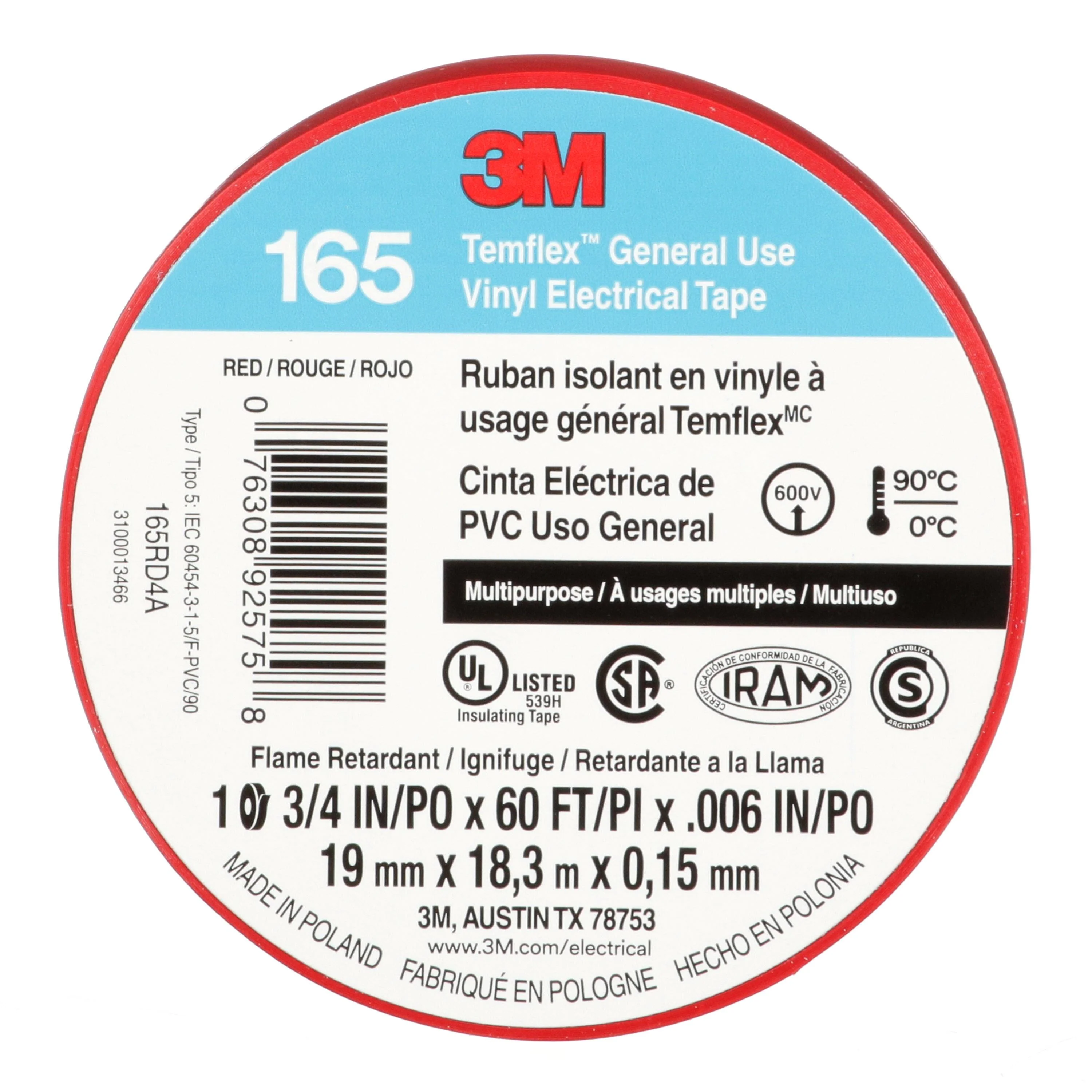 3M™ Temflex™ General Use Vinyl Electrical Tape - Image 31