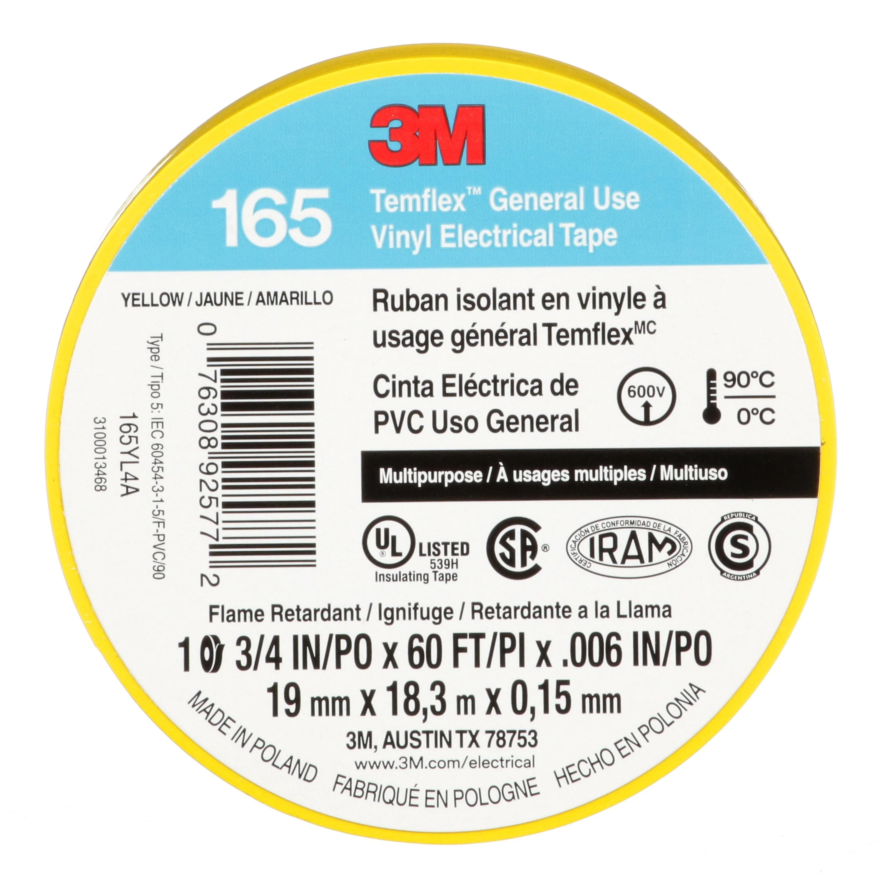 3M™ Temflex™ General Use Vinyl Electrical Tape - Image 9