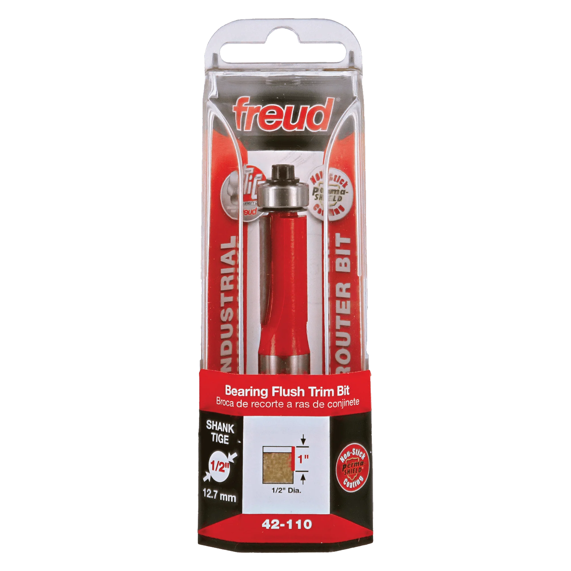 Freud 3/8" Bearing Flush Trim Router Bit - Image 3