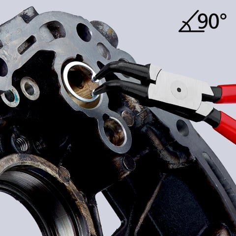 Knipex Internal 90° Angled Snap Ring Pliers-Forged Tips - Image 4
