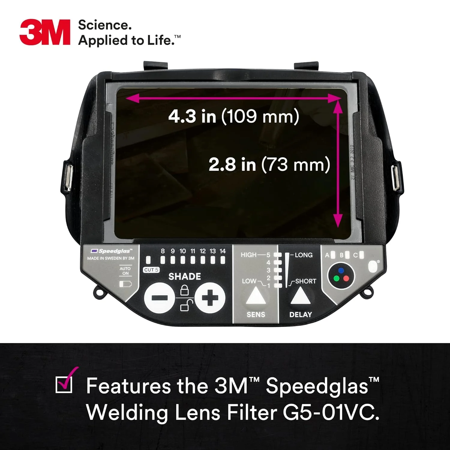 3M Adflo Powered Air Purifying Respirator System w/ Speedglas G5-01 Series Welding Helmet - Image 2