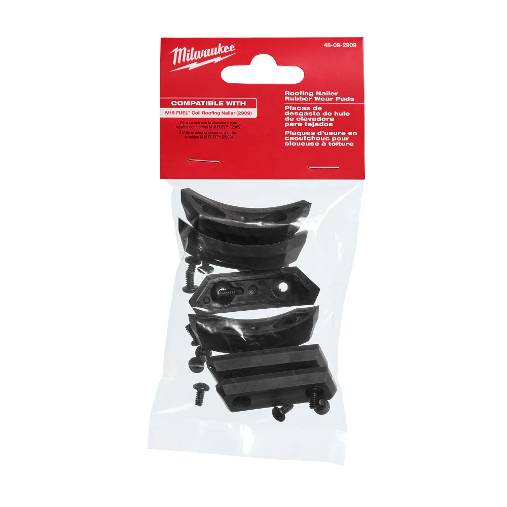 Milwaukee Replacement Rubber Wear Pads For M18 FUEL™ Coil Roofing Nailer - Image 2