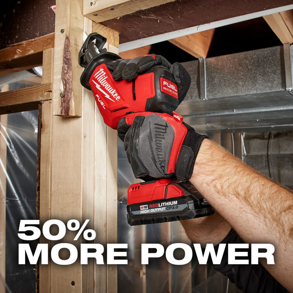Milwaukee M18 REDLITHIUM HIGH OUTPUT CP 3.0Ah Battery - 2PK - Image 7