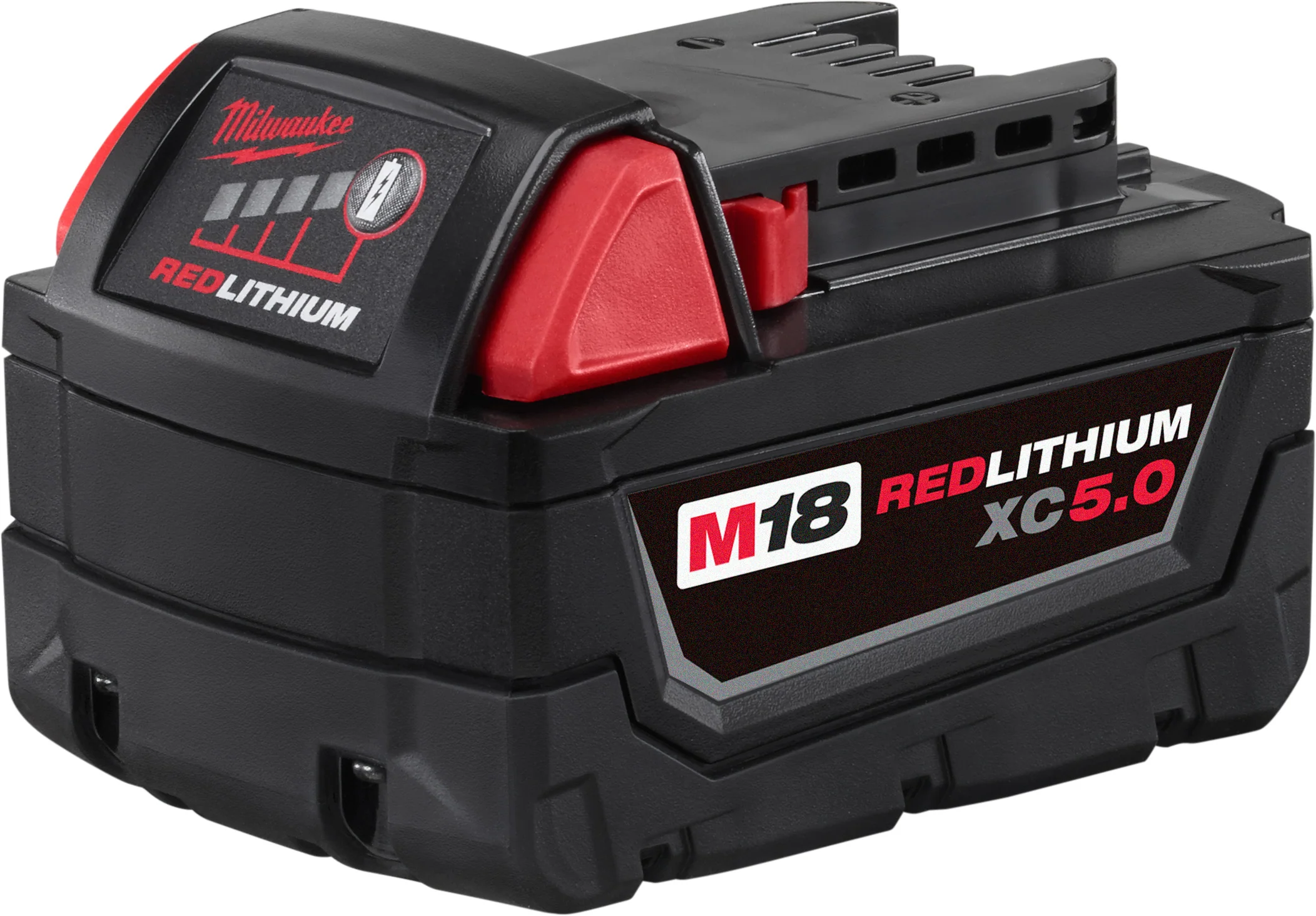 Milwaukee M18 REDLITHIUM XC 5.0Ah Extended Capacity Batteries - 10PK - Image 2
