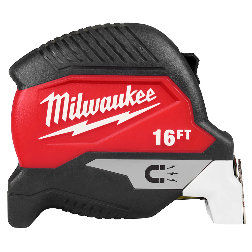 Milwaukee 16ft Electrician's Magnetic Tape Measure - Image 8