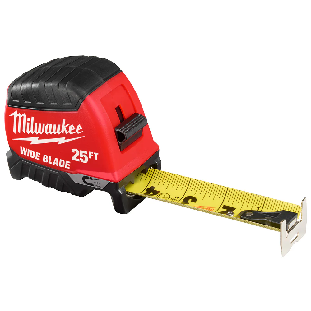 Milwaukee 25ft Wide Blade Magnetic Tape Measure