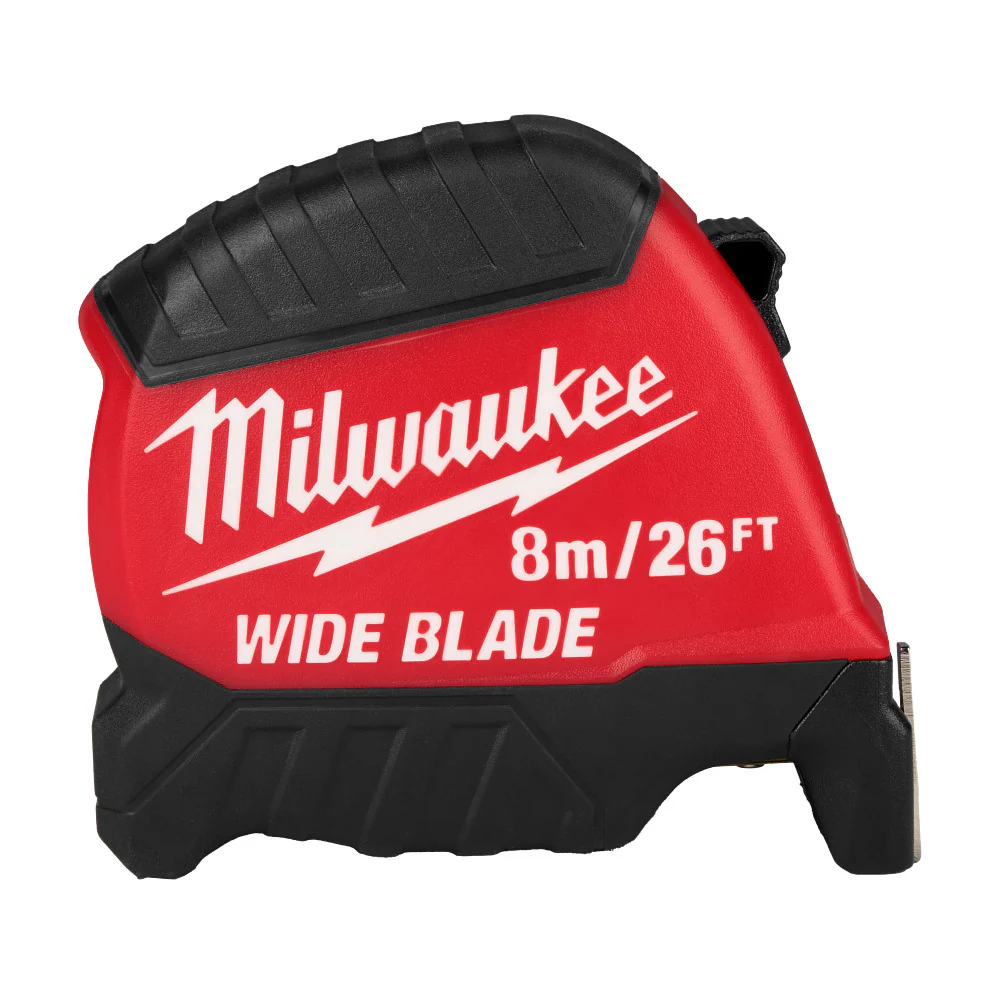 Milwaukee 8m/26ft Wide Blade Tape Measure - Image 7