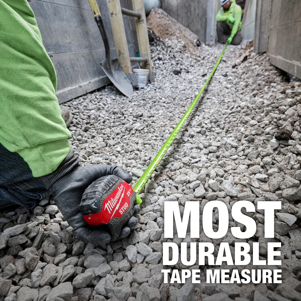 Milwaukee 10m/35ft STUD Tape Measure - Image 5