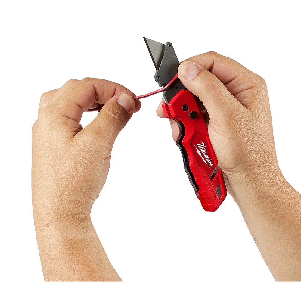 Milwaukee FASTBACK Folding Utility Knife w/ Blade Storage - Image 9