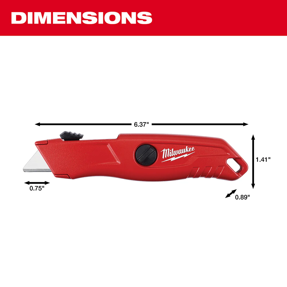 Milwaukee Self Retracting Utility Knife - Image 4
