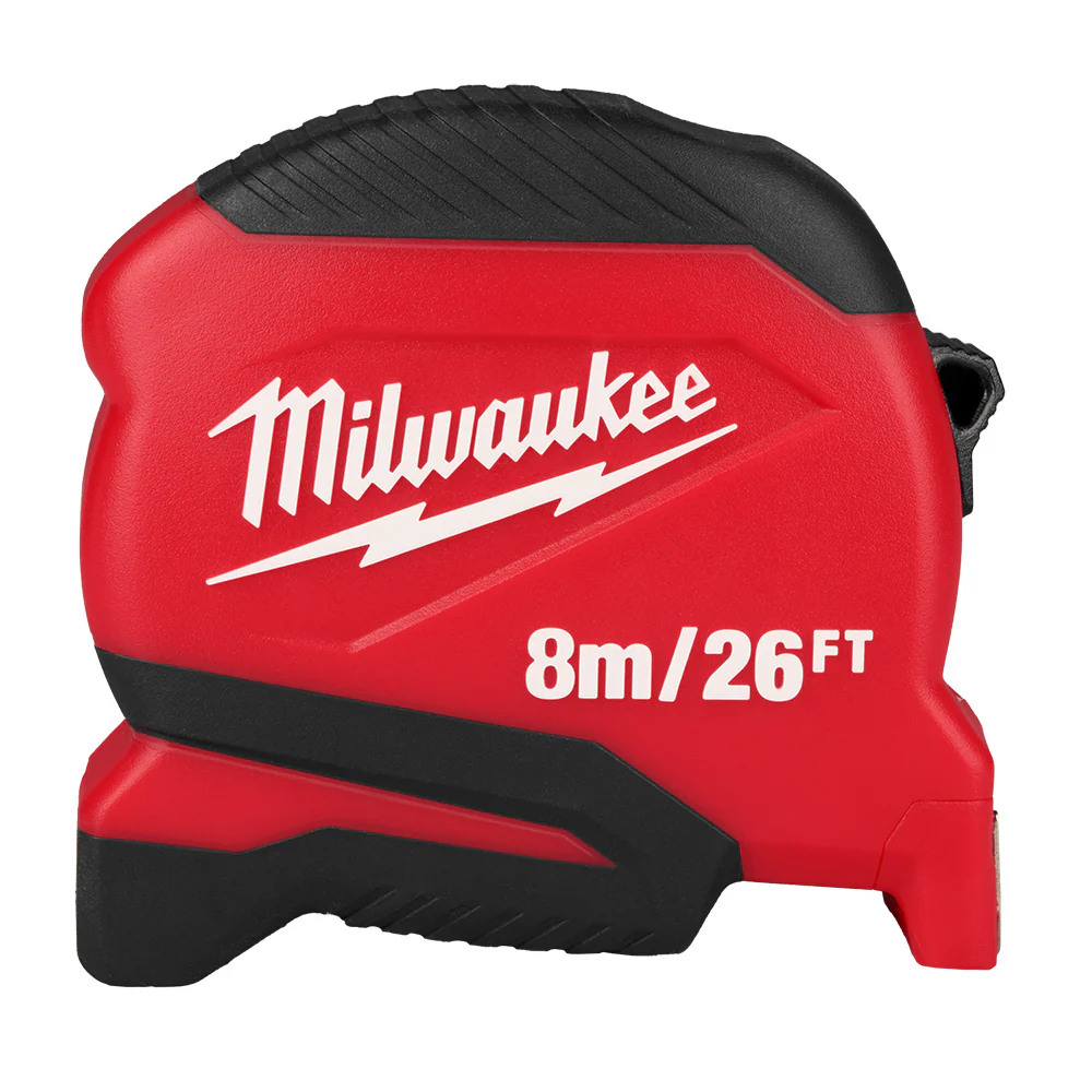 Milwaukee 8m/26ft Compact Tape Measure - Image 6