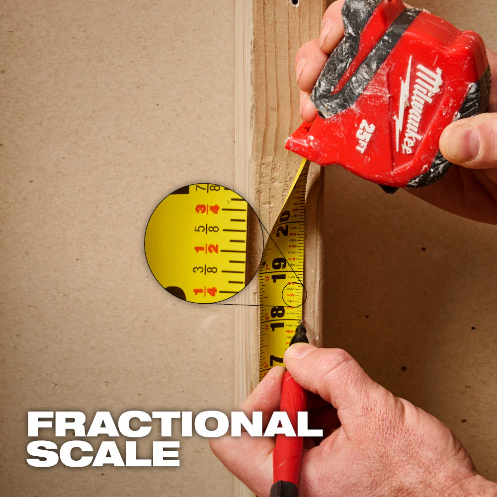 Milwaukee 30ft Compact Tape Measure - Image 5