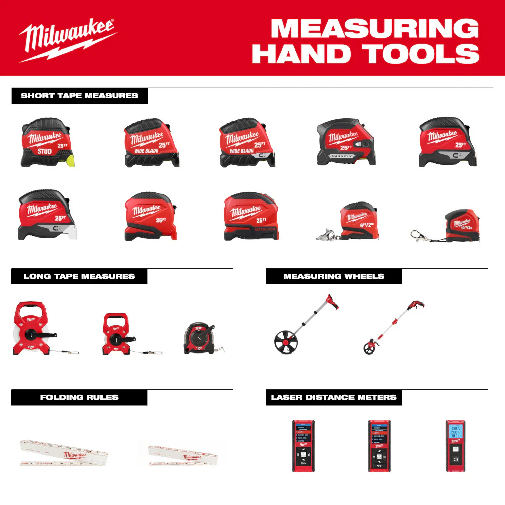 Milwaukee 30ft Compact Tape Measure - Image 9