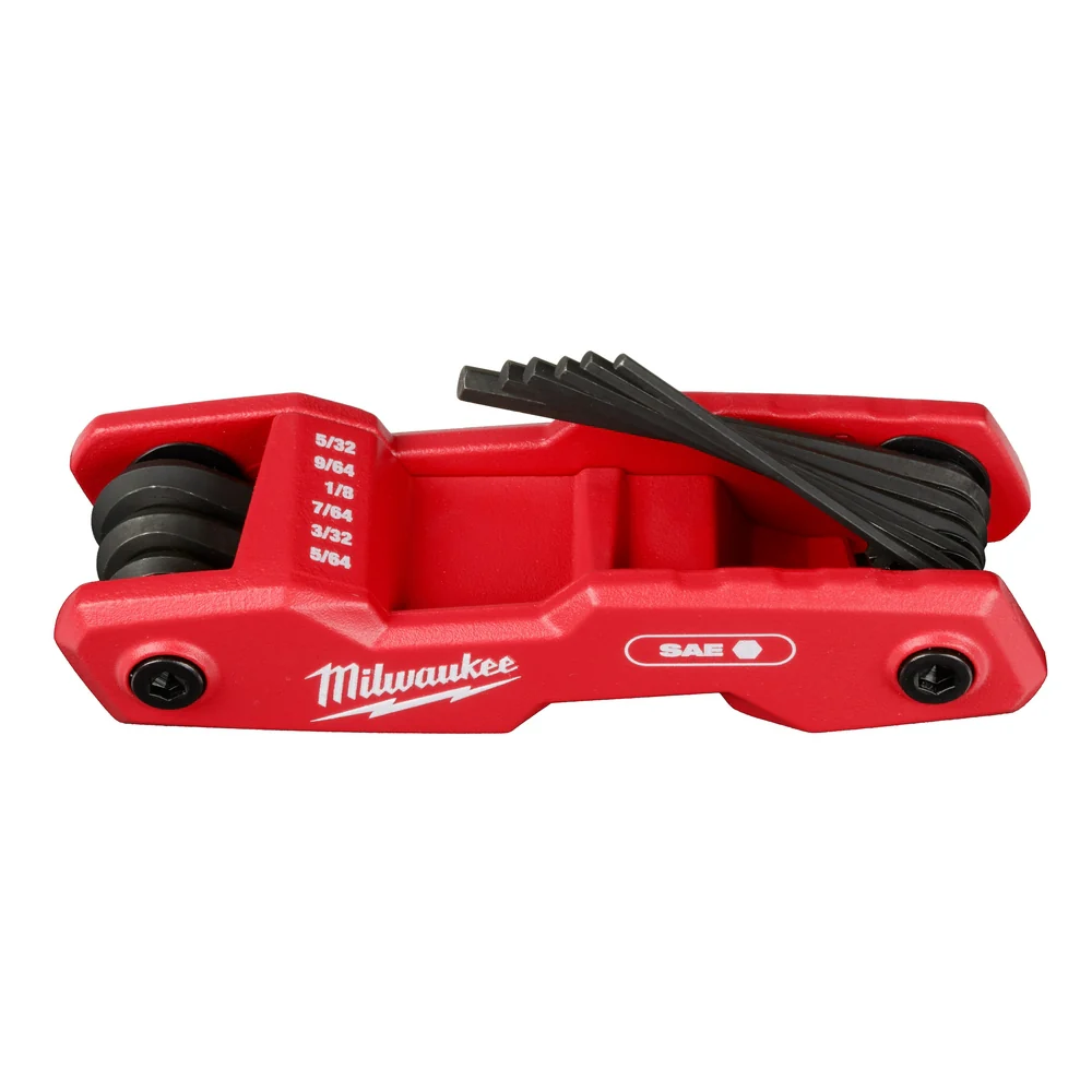 Milwaukee 9PC Standard Folding Hex Key Set - Image 7
