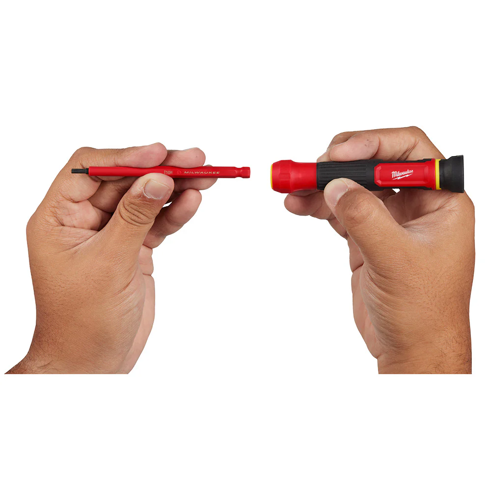 Milwaukee 8-in-1 1000V Insulated Precision Multi-Bit Screwdriver - Image 7