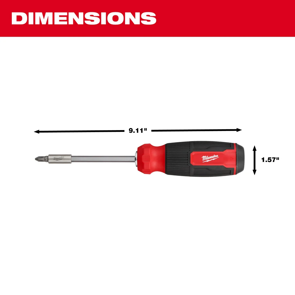 Milwaukee 14-in-1 Multi-Bit Screwdriver - Image 3