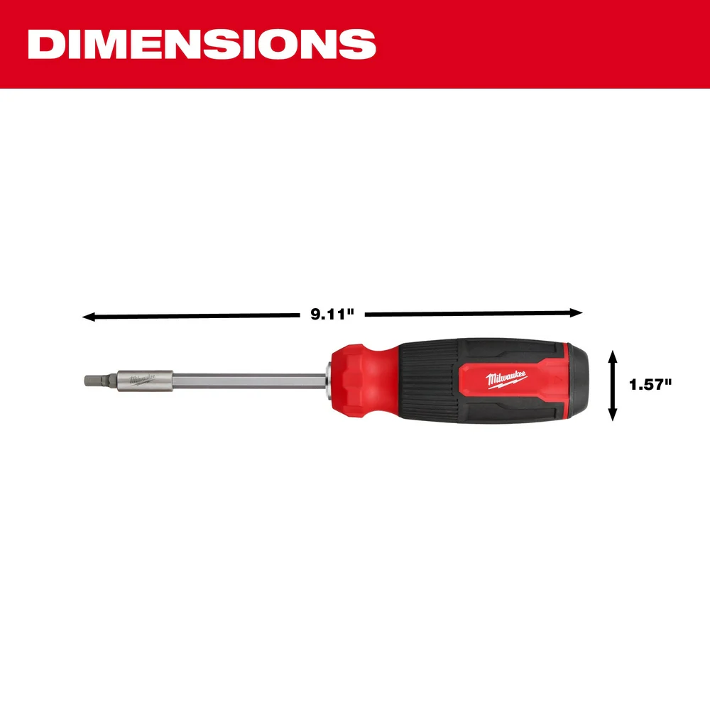 Milwaukee 14-in-1 Hex Multi-Bit Screwdriver - Image 3