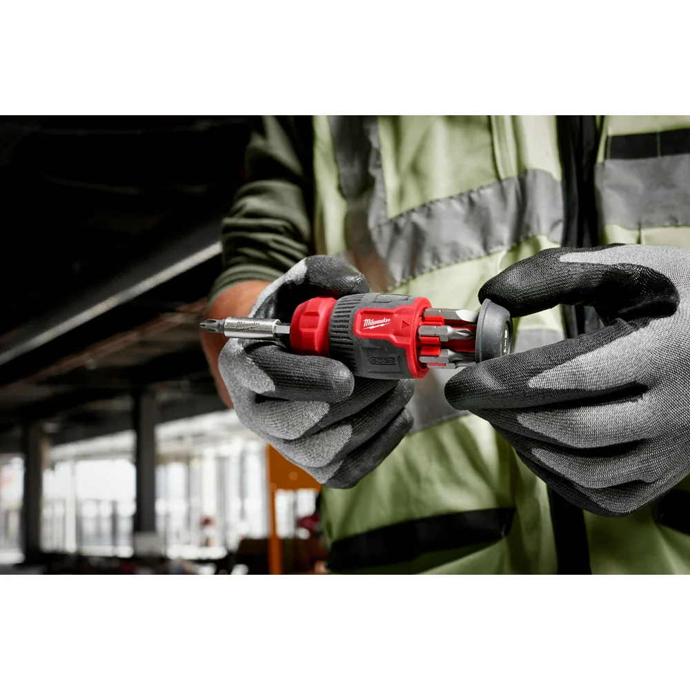 Milwaukee 8-in-1 Compact Multi-Bit Screwdriver - Image 5
