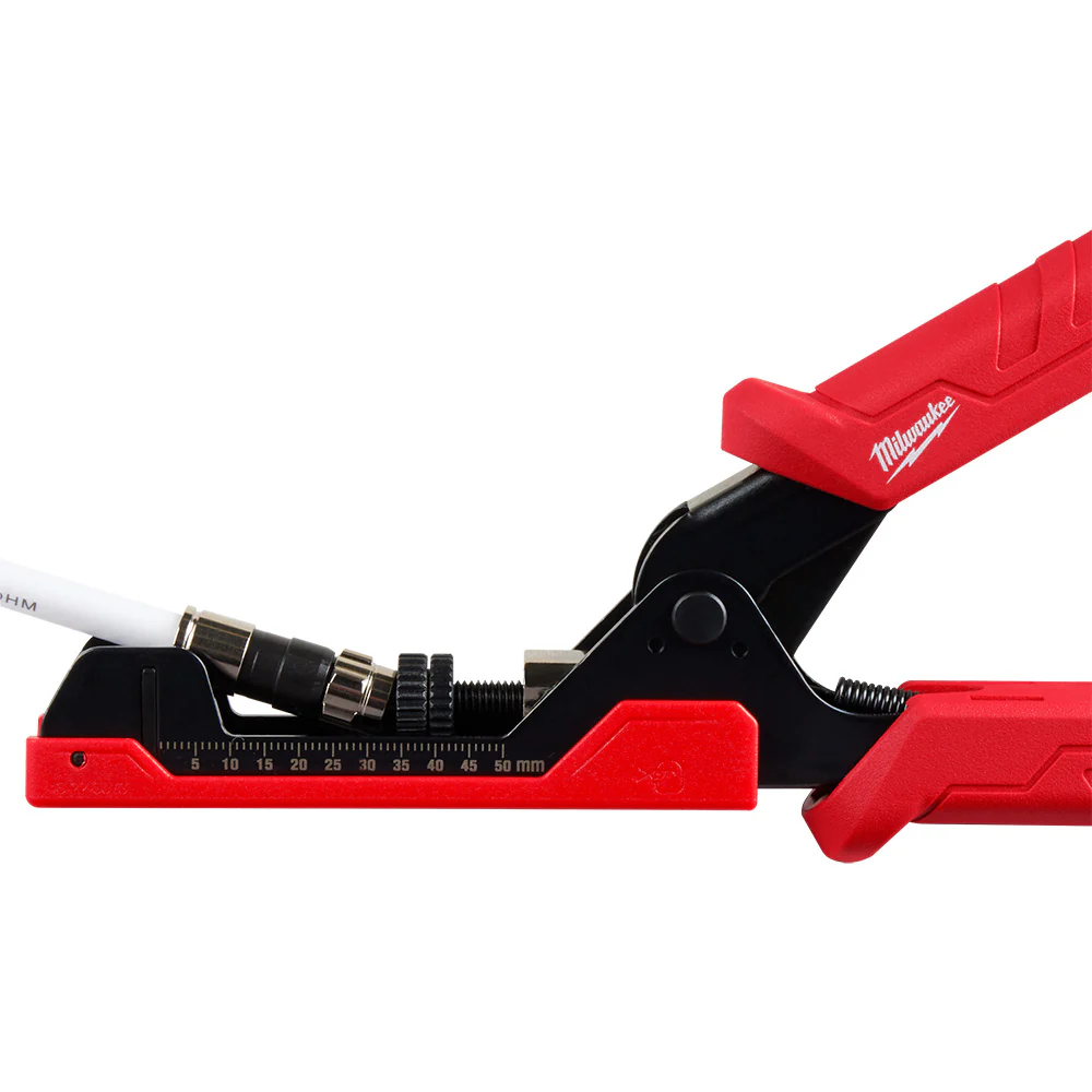 Milwaukee Extended Reach Compression Coax Crimper - Image 5