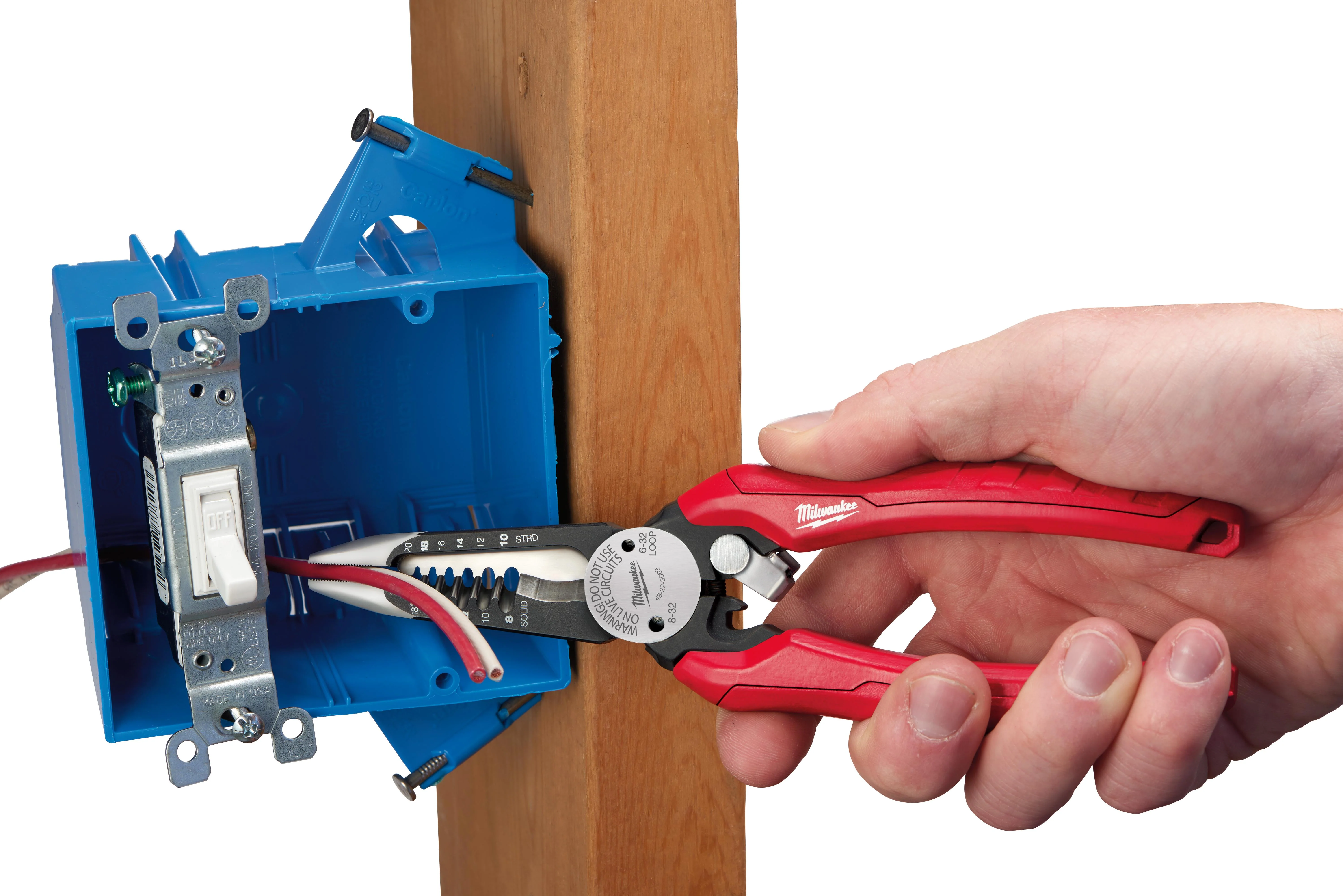 Milwaukee Electricians Combination Wire Pliers - Image 4