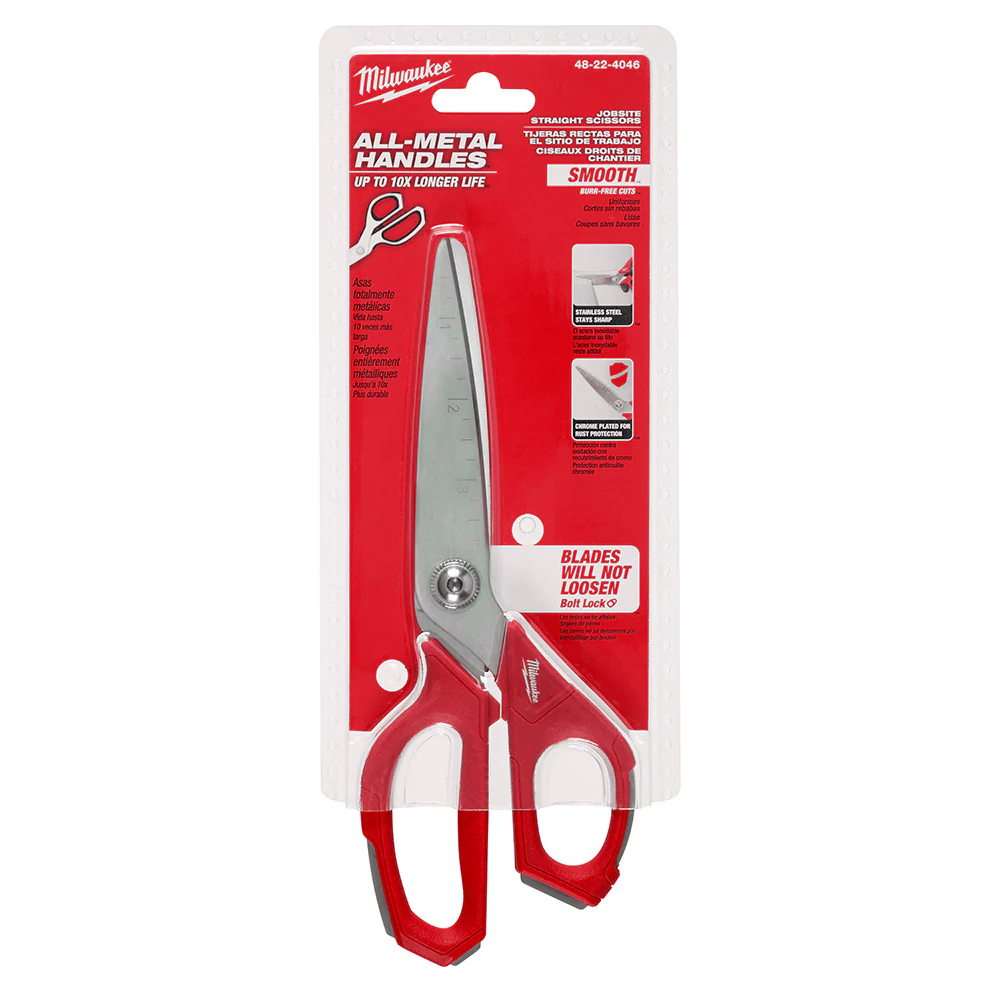 Milwaukee Jobsite Straight Scissors - Image 12