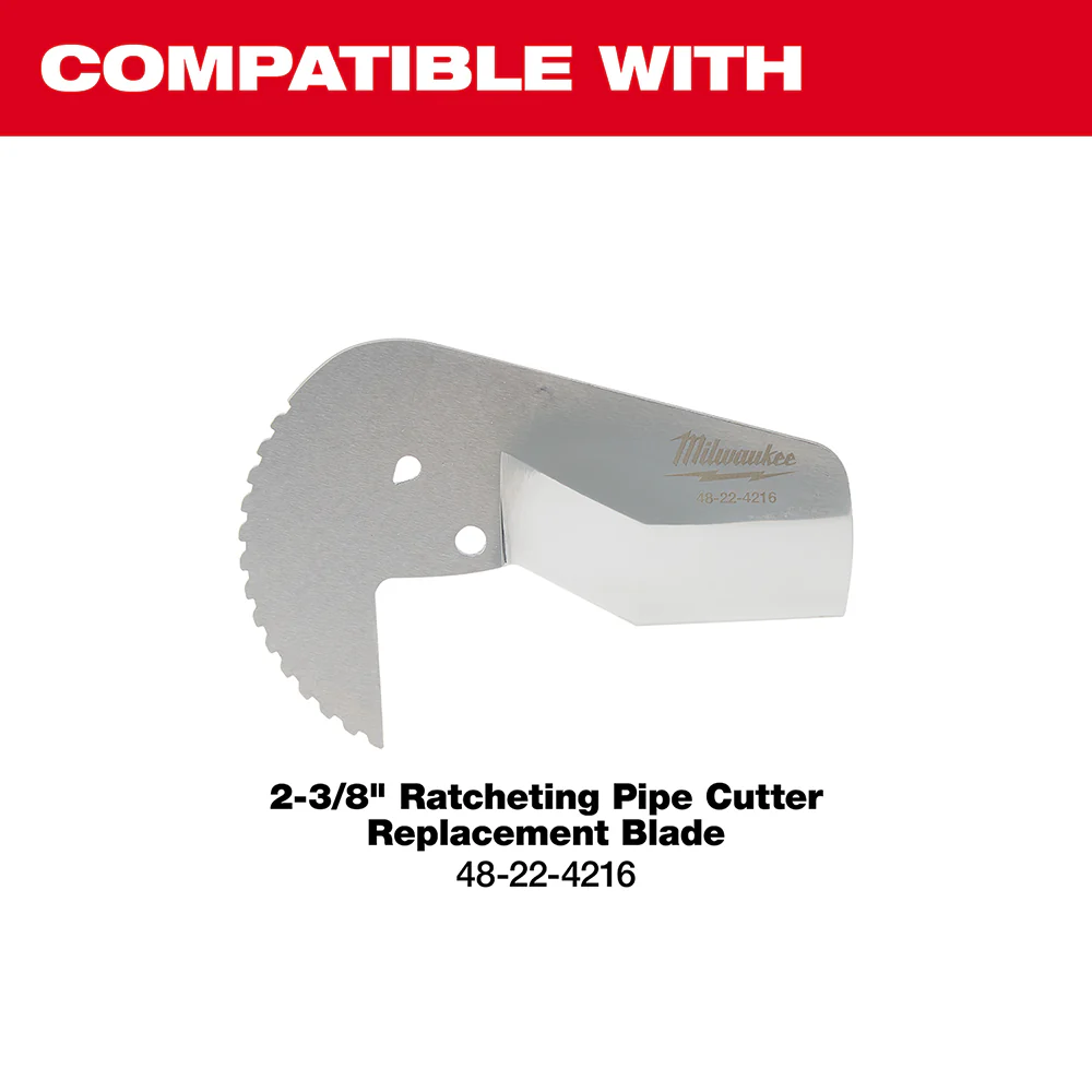 Milwaukee 2-3/8" Ratcheting Pipe Cutter - Image 3