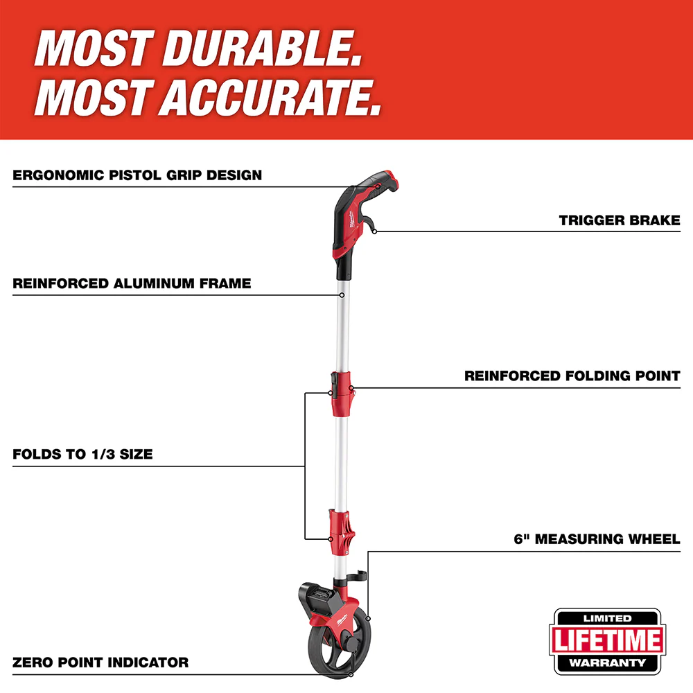 Milwaukee 6" Measuring Wheel - Image 2