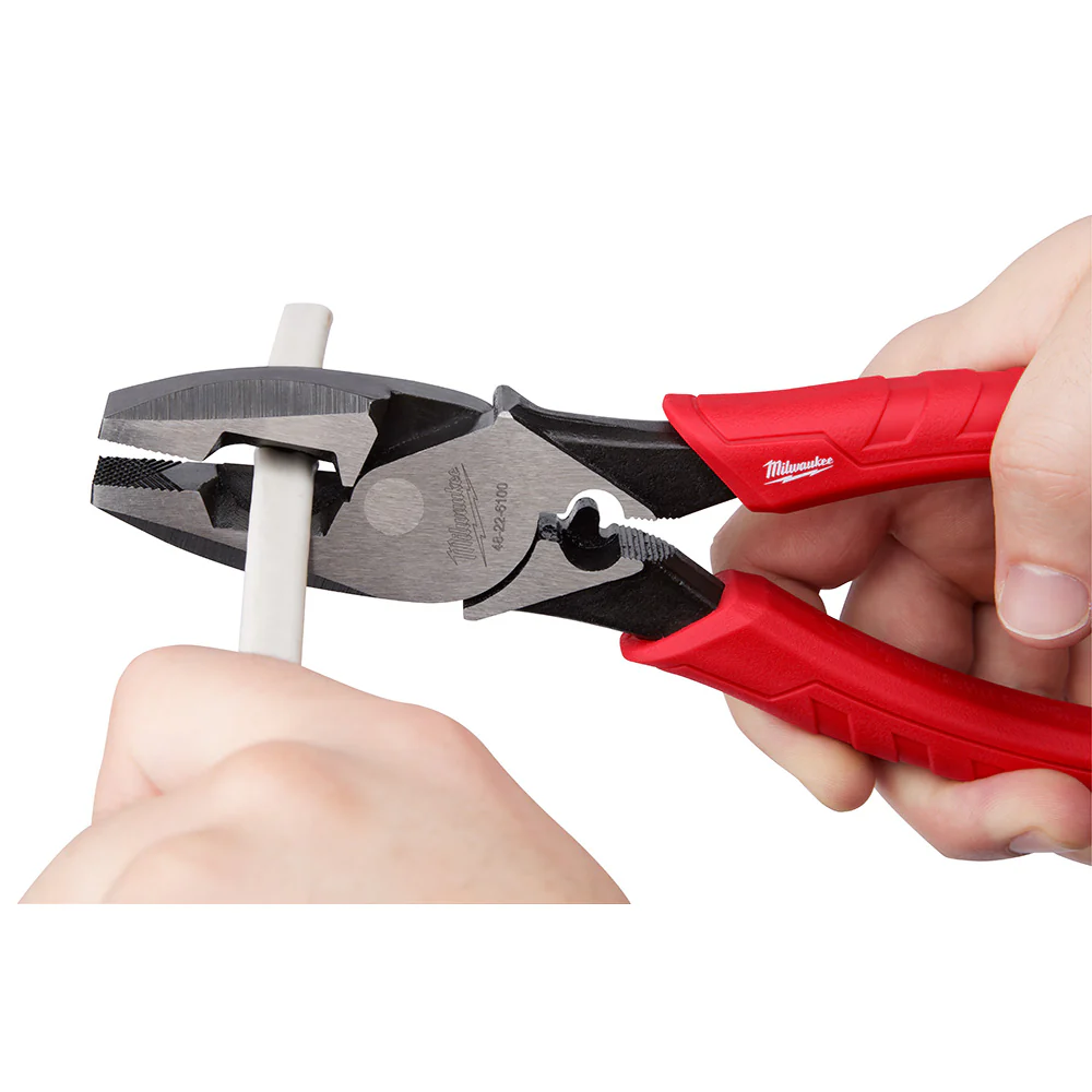 Milwaukee 9" High Leverage Lineman's Pliers w/ Crimper - Image 5