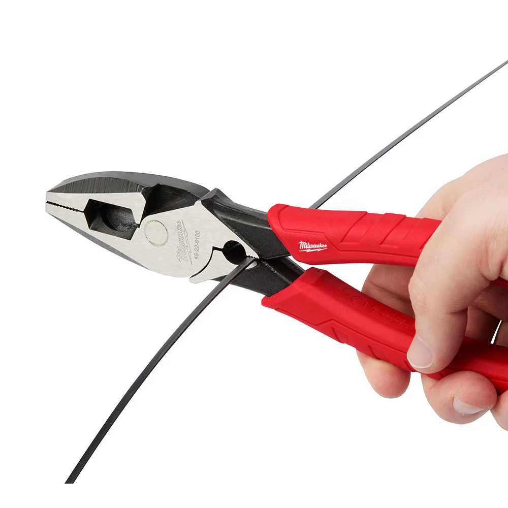 Milwaukee 9" High Leverage Lineman's Pliers w/ Crimper - Image 8