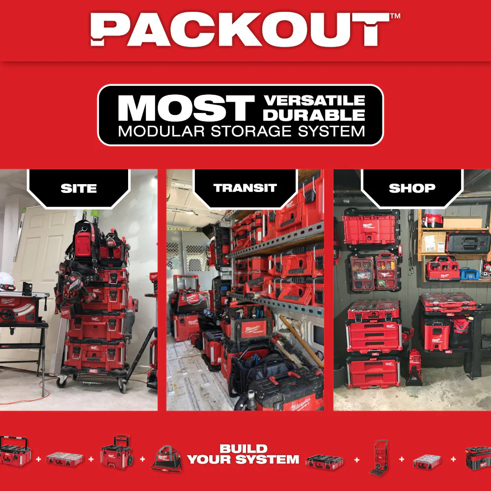Milwaukee PACKOUT 15" Structured Tool Bag - Image 11