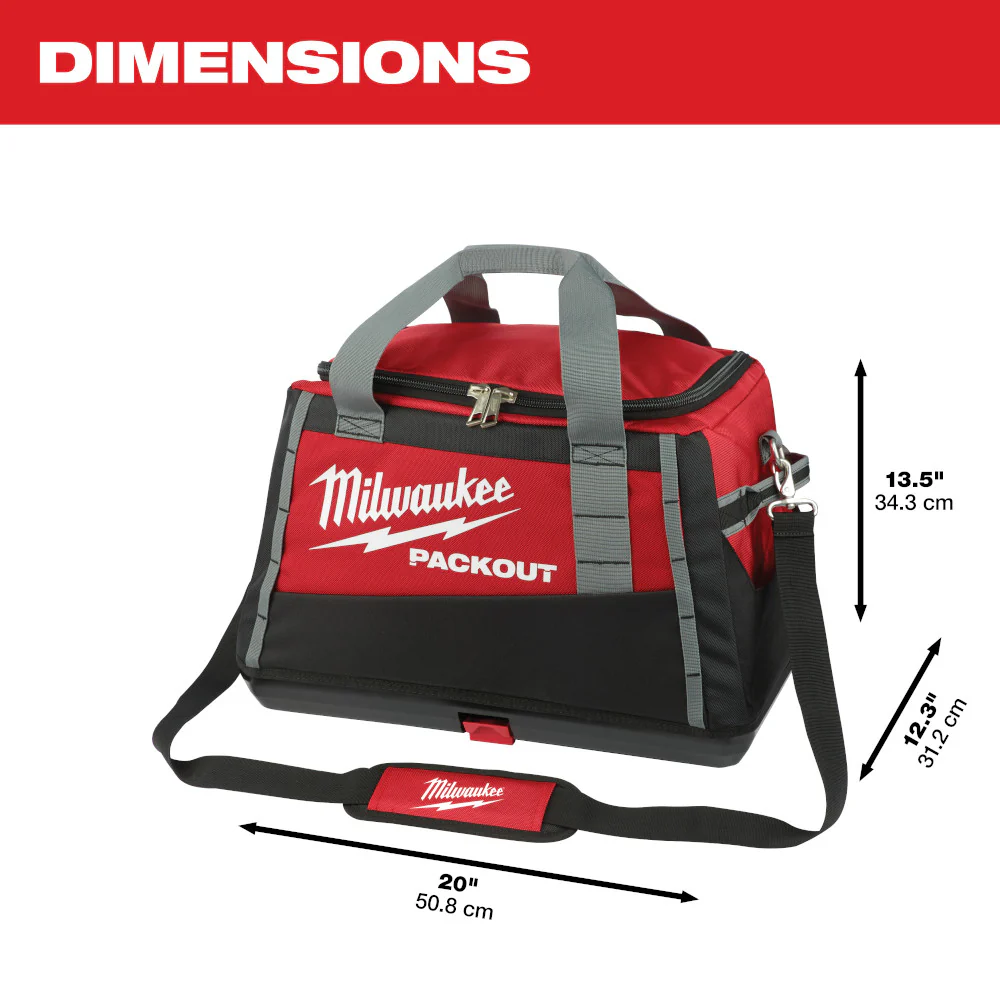 Milwaukee 20" PACKOUT™ Tool Bag - Image 3