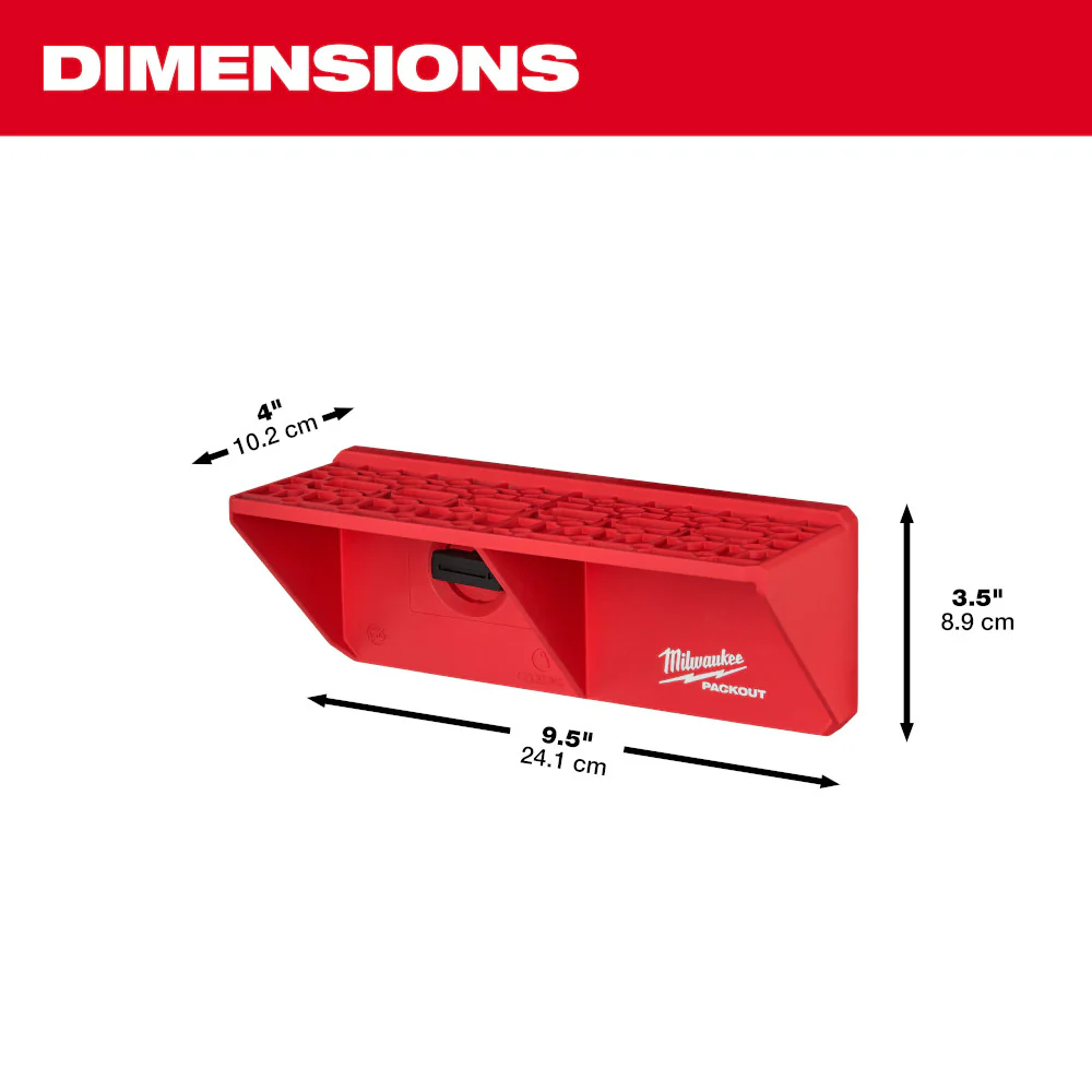 Milwaukee PACKOUT Screwdriver Rack - Image 4