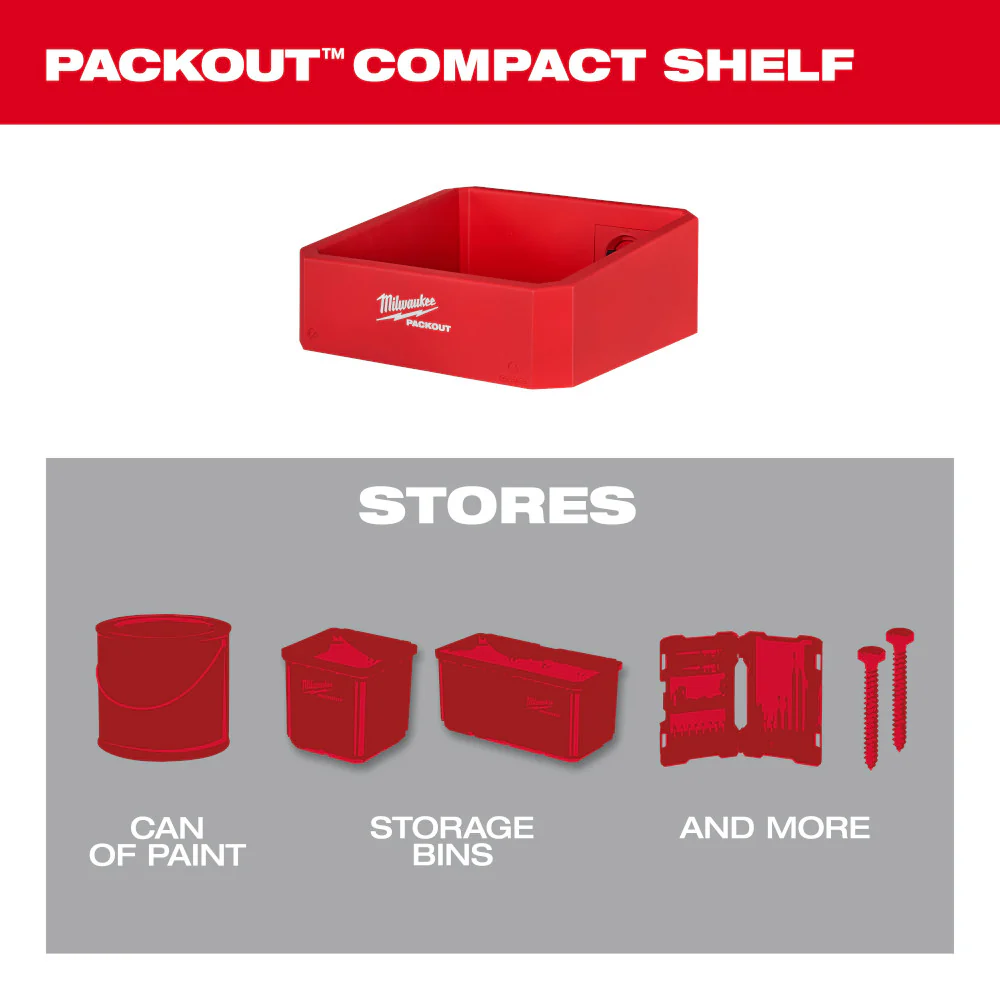Milwaukee PACKOUT Compact Shelf - Image 3