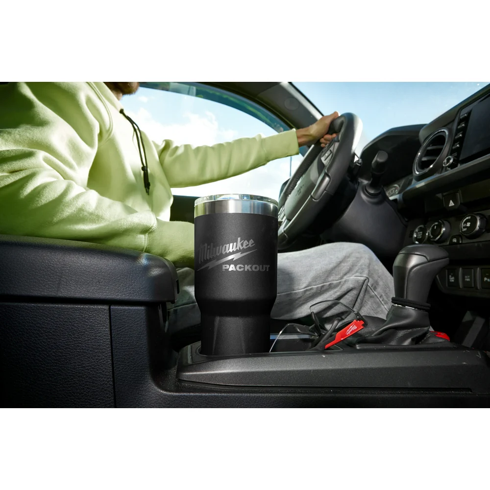 Milwaukee PACKOUT 30oz. Black Tumbler - Image 9