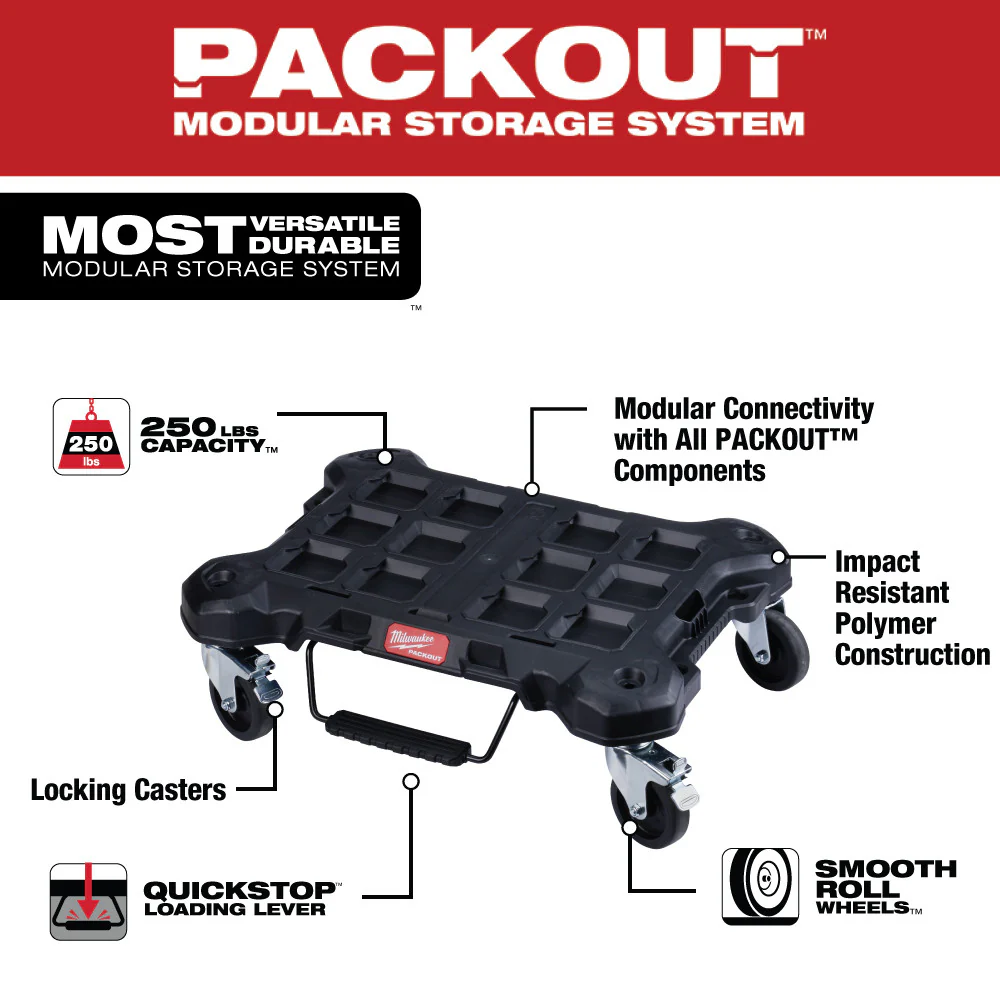Milwaukee PACKOUT Dolly - Image 2