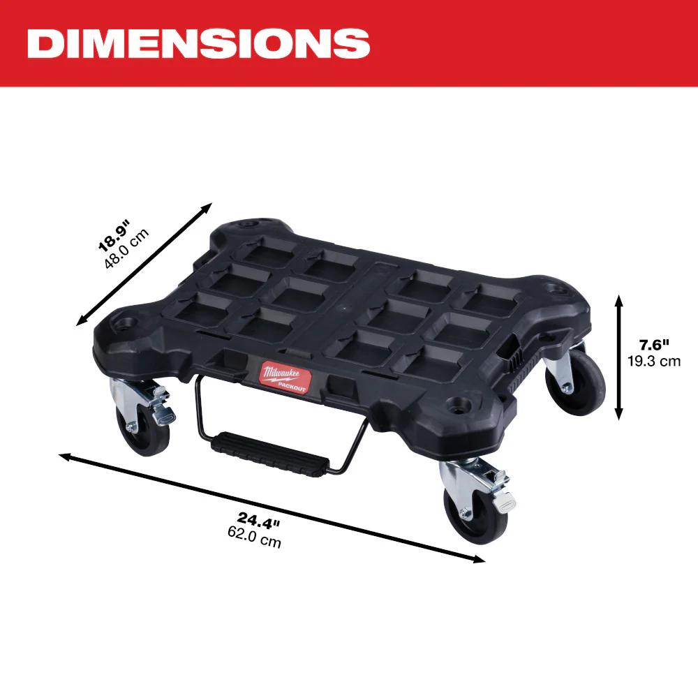 Milwaukee PACKOUT Dolly - Image 3