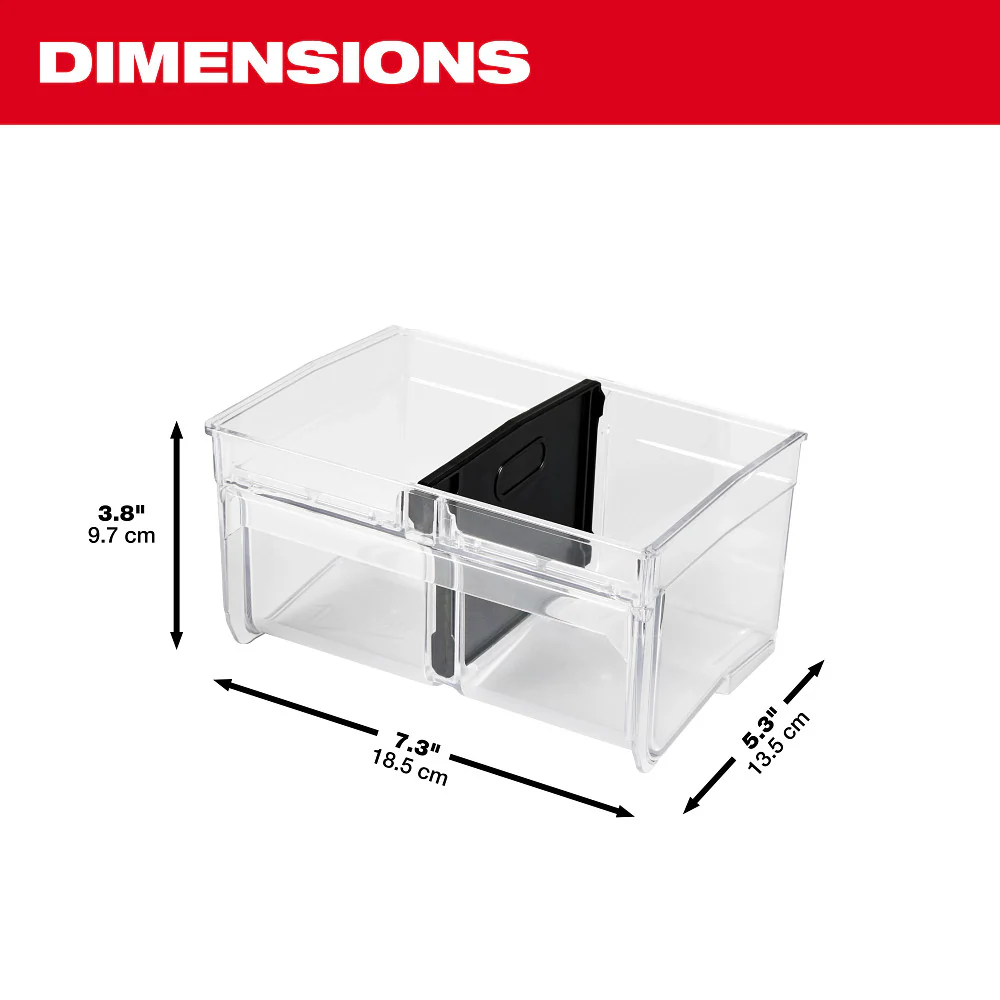 Milwaukee Large Bin For PACKOUT™ Tilt Bin Organizer - Image 3
