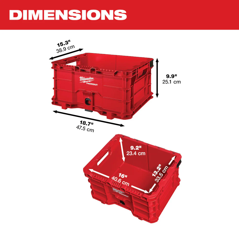 Milwaukee PACKOUT Crate - Image 3